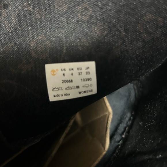 Womens Timberland suede  and leather tall fall boots - Picture 7 of 8